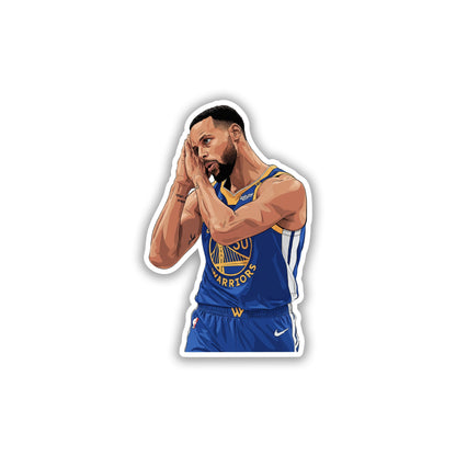 STEPHEN CURRY - LIGHTS OUT, GOODNIGHT STICKER