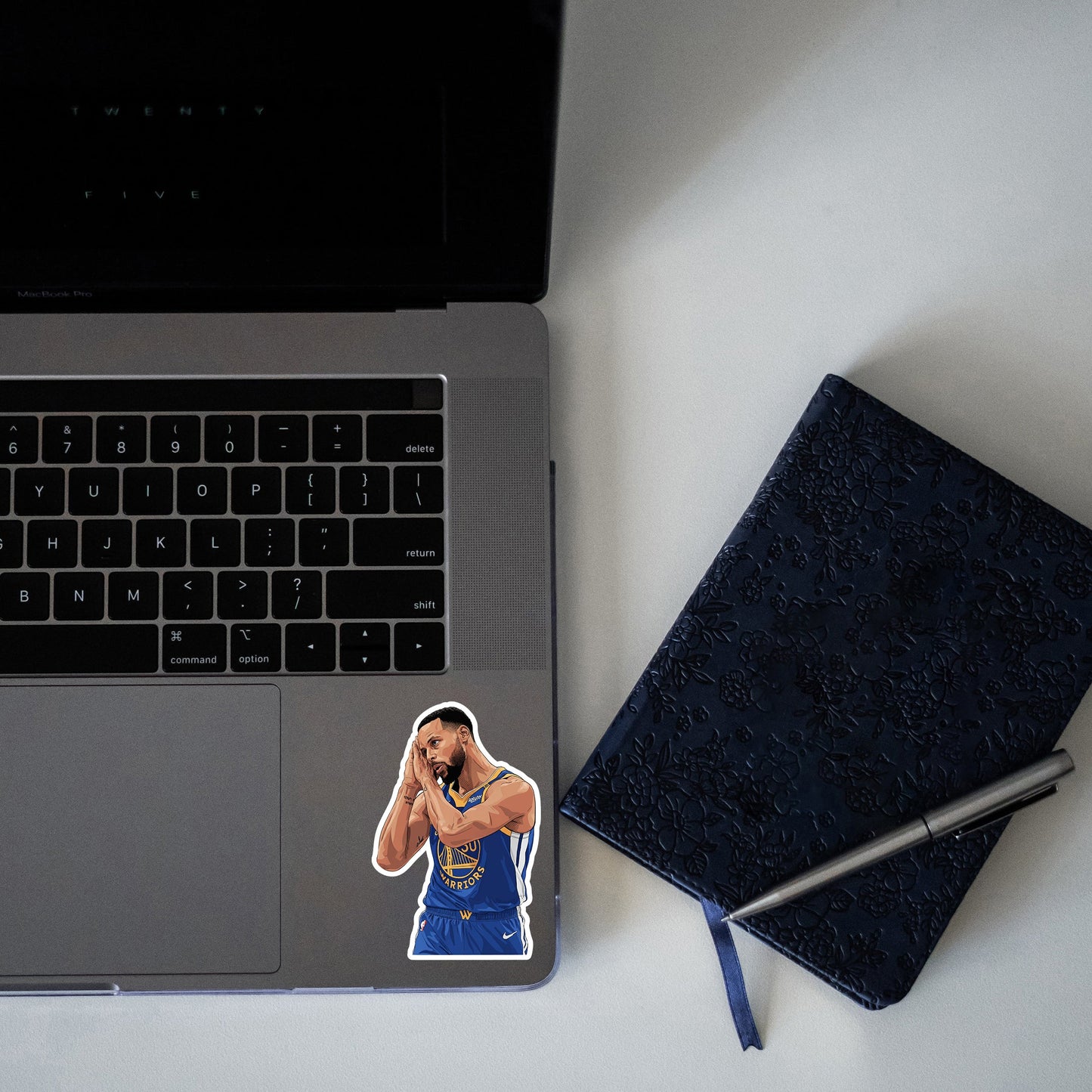 STEPHEN CURRY - LIGHTS OUT, GOODNIGHT STICKER