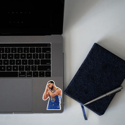 STEPHEN CURRY - LIGHTS OUT, GOODNIGHT STICKER