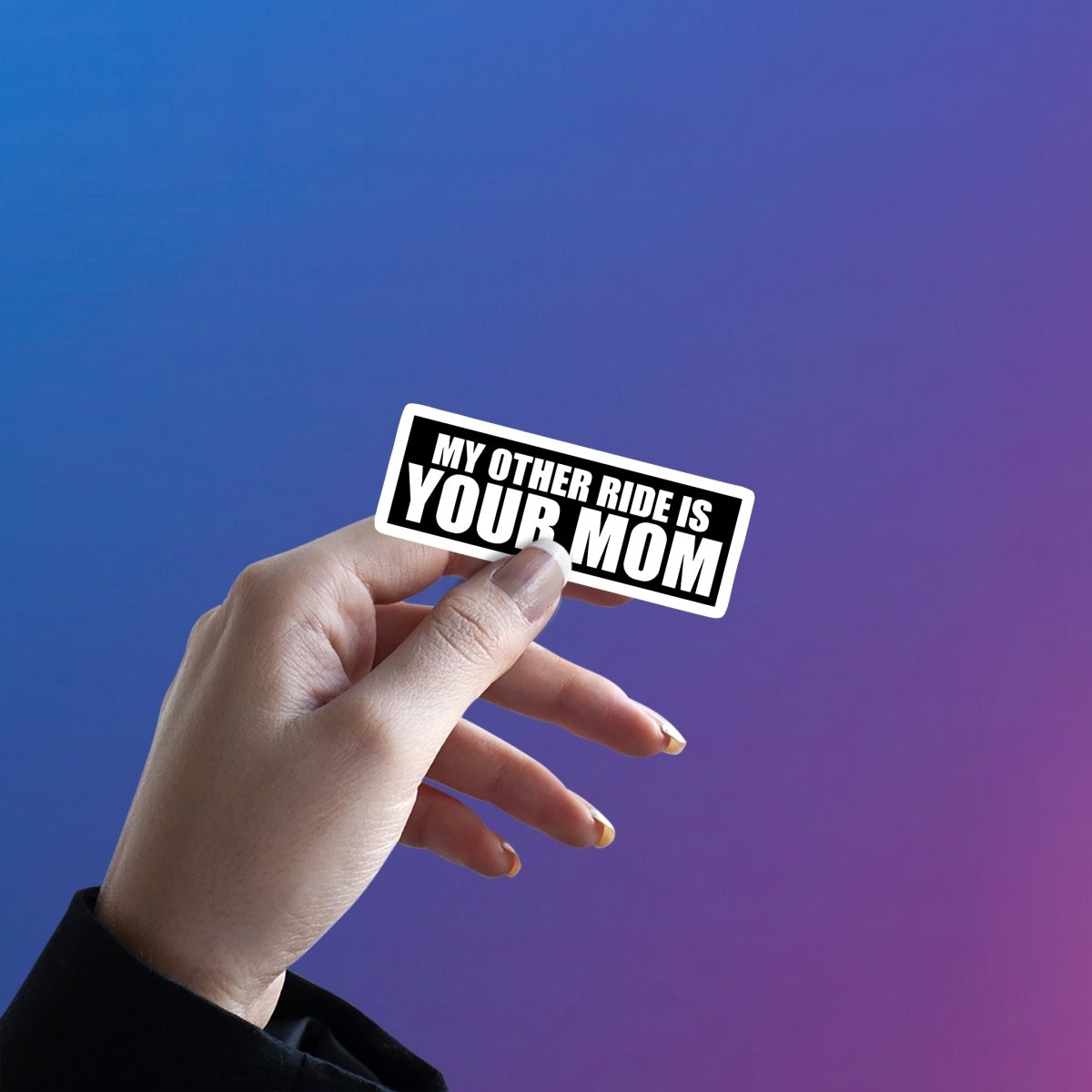 FAMILY CHAUFFEUR STICKER - stickyfunk premium stickers