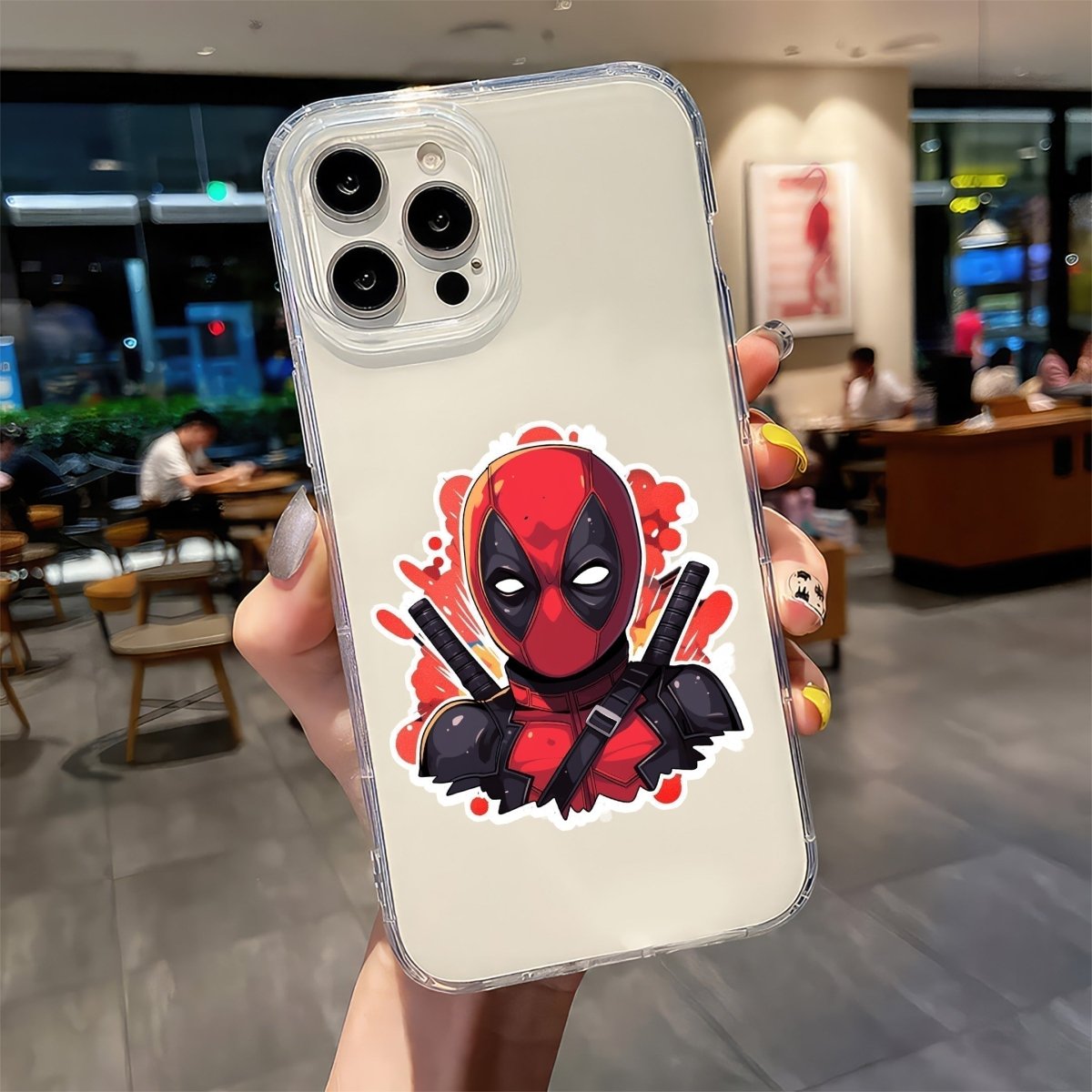 DEADPOOL STICKER - stickyfunk premium stickers