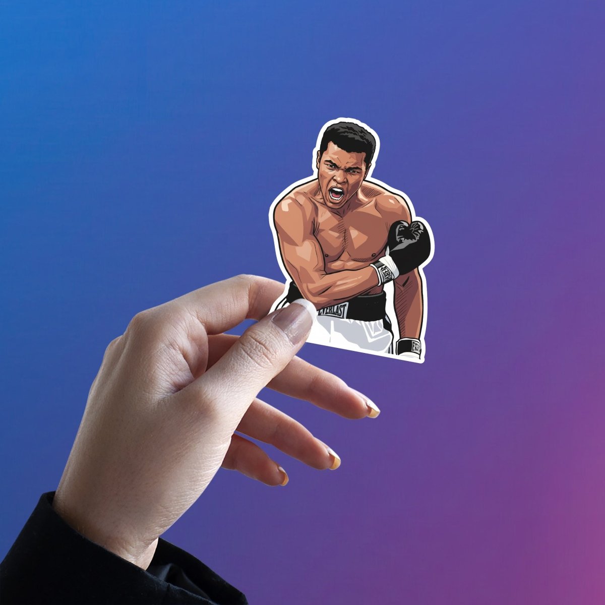 SIGNATURE SWAGGER - MUHAMMAD ALI STICKER - stickyfunk premium stickers