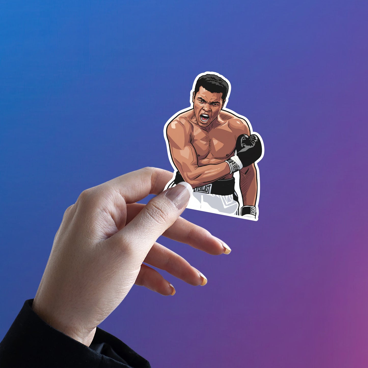 SIGNATURE SWAGGER - MUHAMMAD ALI STICKER