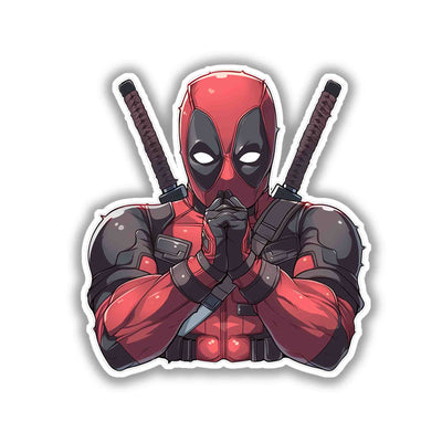 DEADPOOL COMICS STICKER