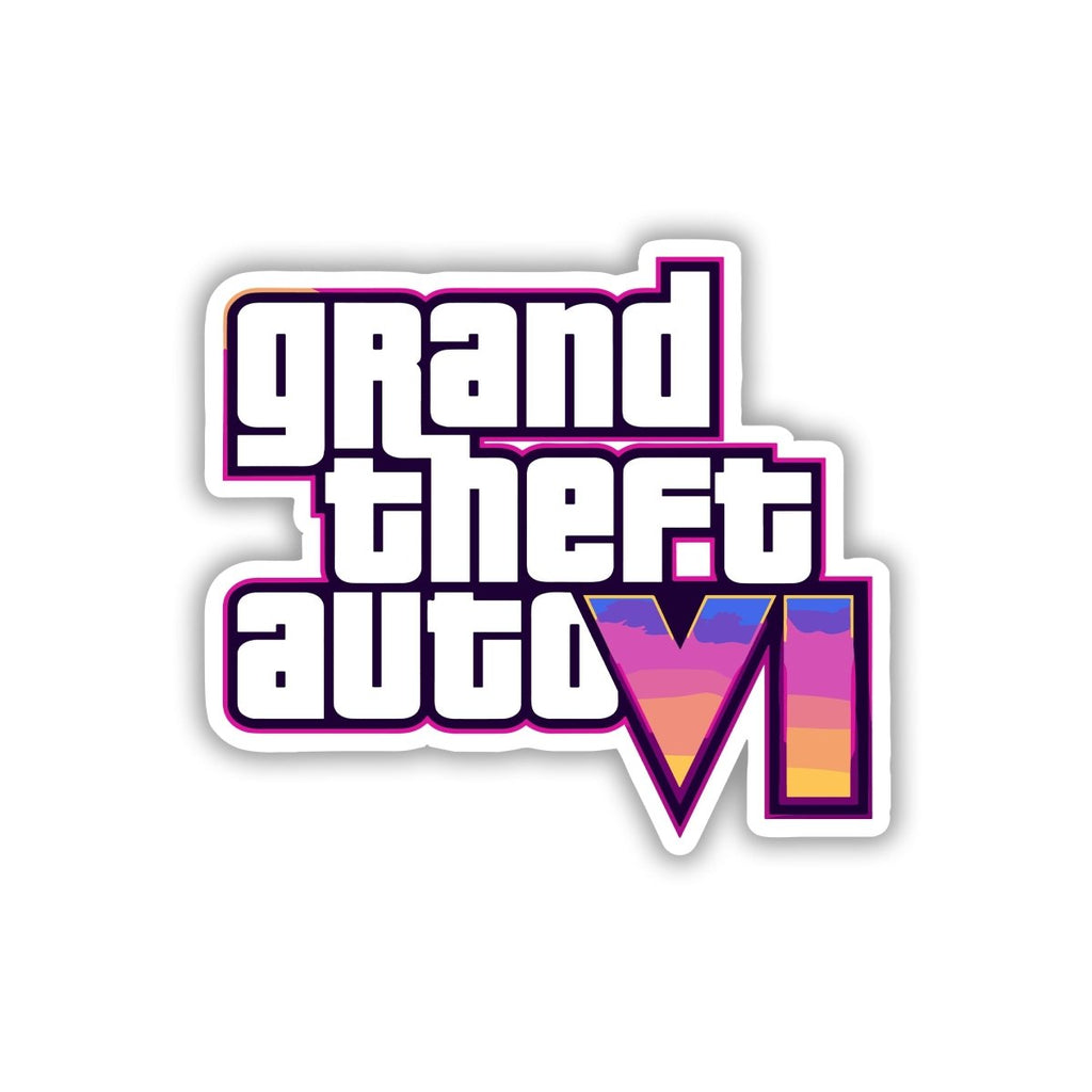 GRAND THEFT CHILL STICKER - stickyfunk premium stickers