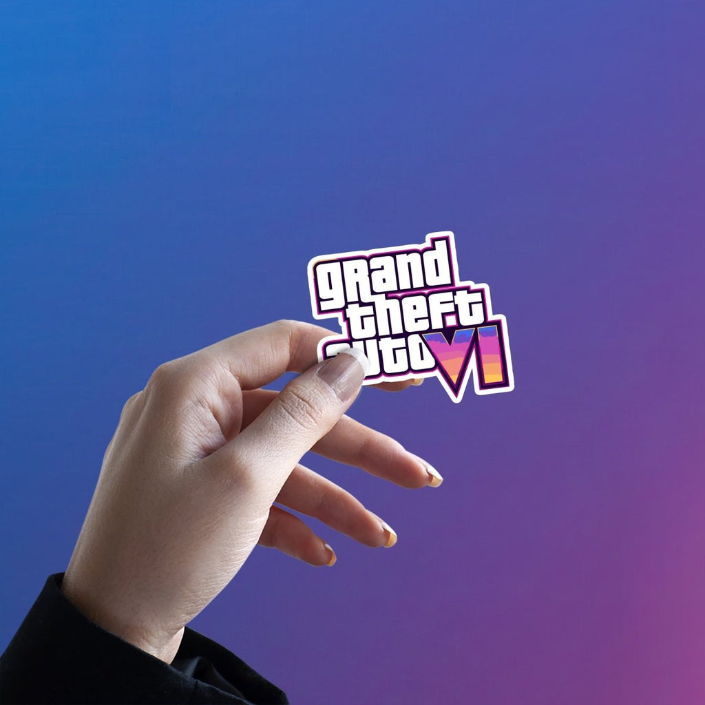 GRAND THEFT CHILL STICKER - stickyfunk premium stickers