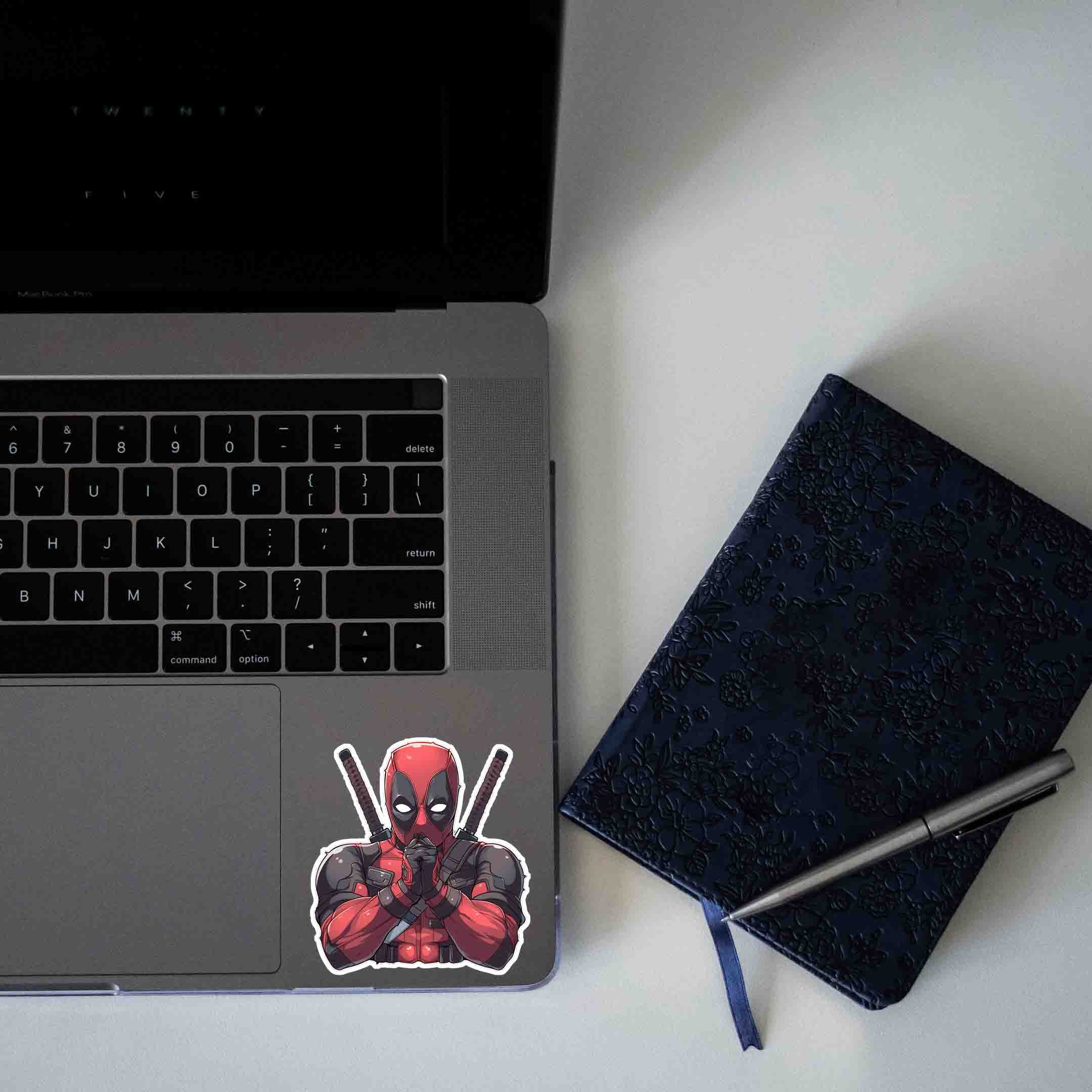 DEADPOOL COMICS STICKER - stickyfunk premium stickers