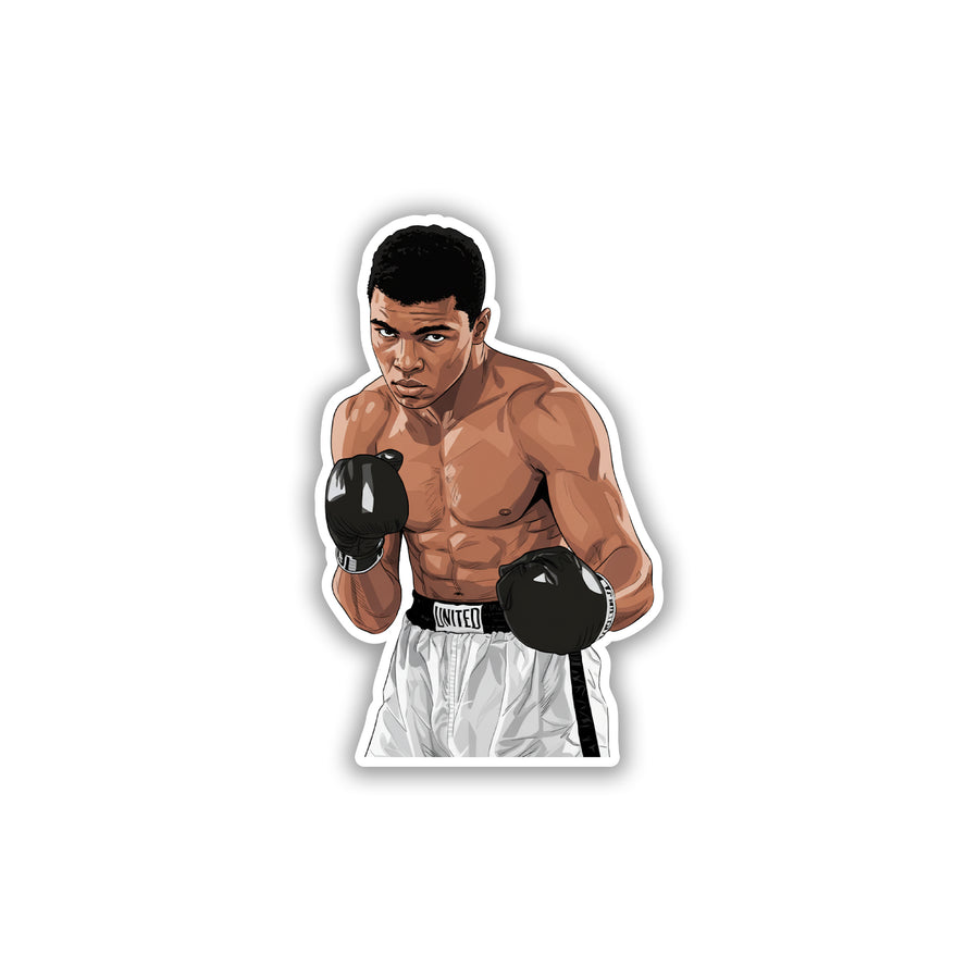 UNBREAKABLE GUARD - MUHAMMAD ALI STICKER