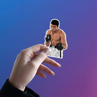UNBREAKABLE GUARD - MUHAMMAD ALI STICKER