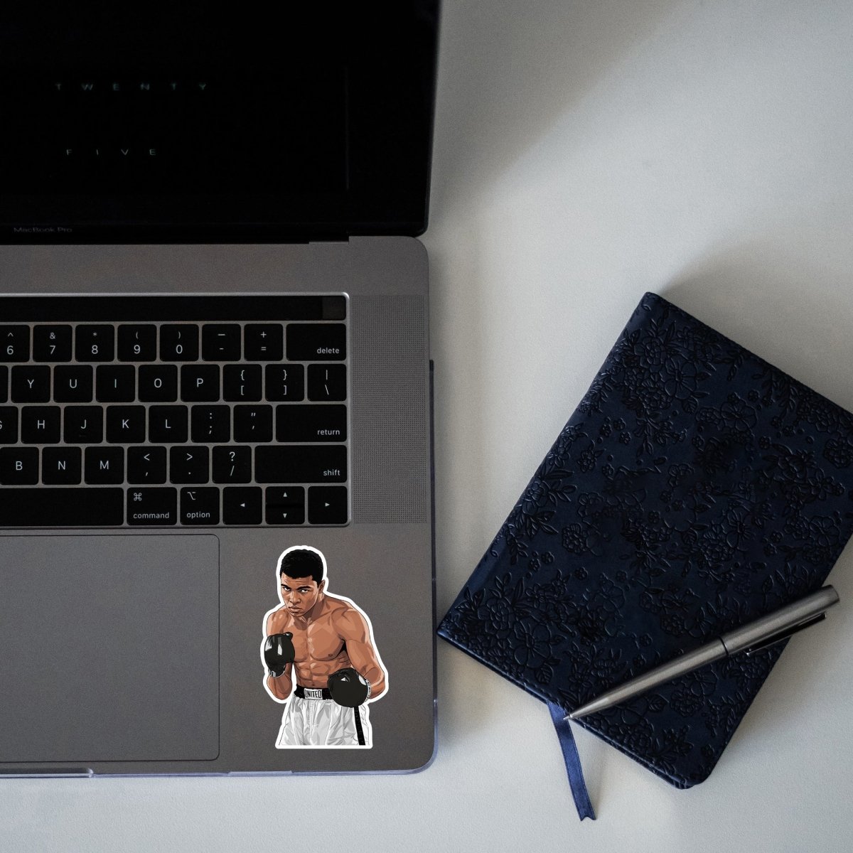 UNBREAKABLE GUARD STICKER - MUHAMMAD ALI STICKER - stickyfunk premium stickers
