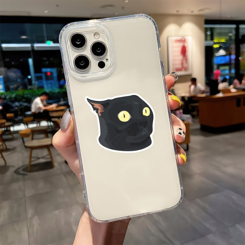 ECLIPSE CAT STICKER - stickyfunk premium stickers