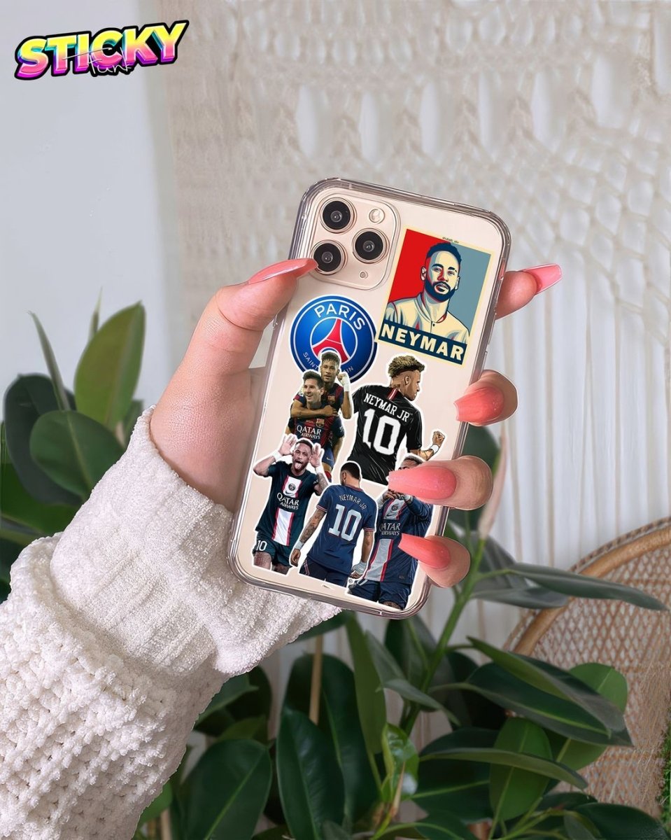 NEYMAR - PSG MINI STICKERS SHEET - stickyfunk premium stickers