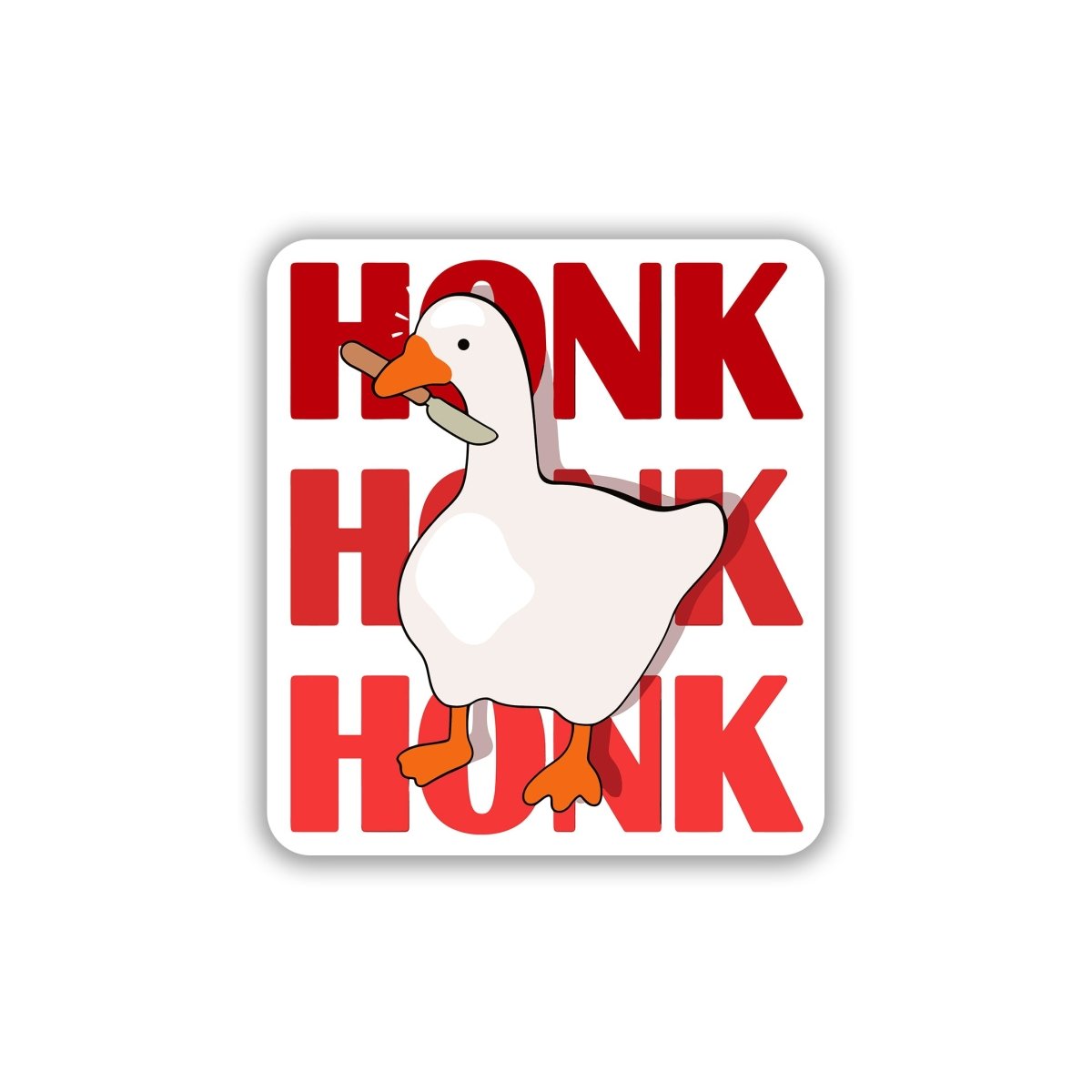 CHAOTIC HONKSTER STICKER - stickyfunk premium stickers