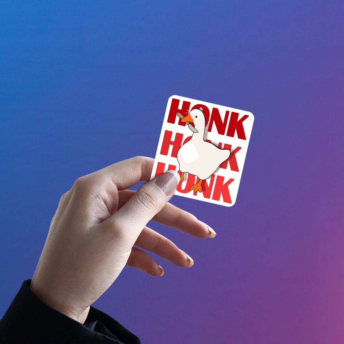 CHAOTIC HONKSTER STICKER - stickyfunk premium stickers