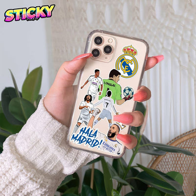 REAL MADRID MINI STICKERS SHEET