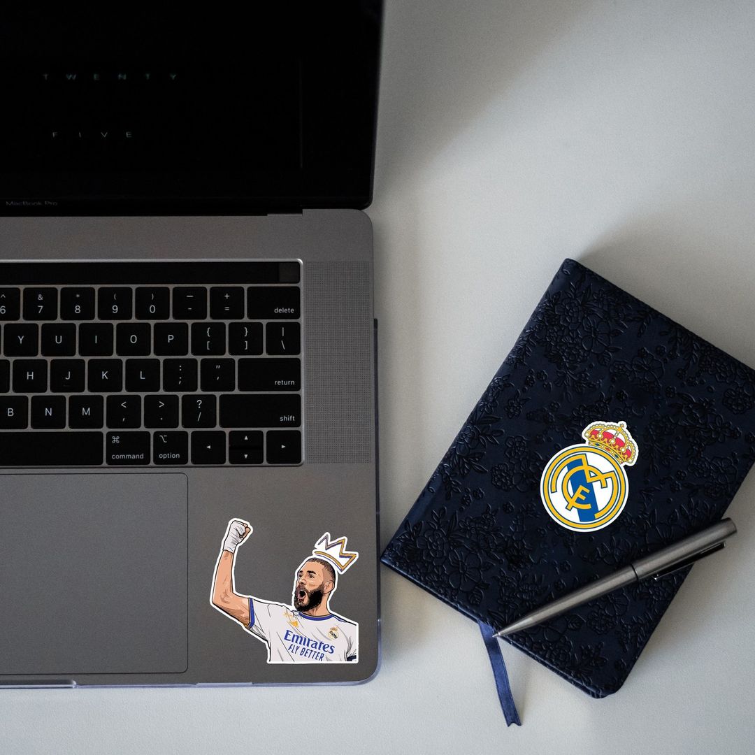 REAL MADRID MINI STICKERS SHEET