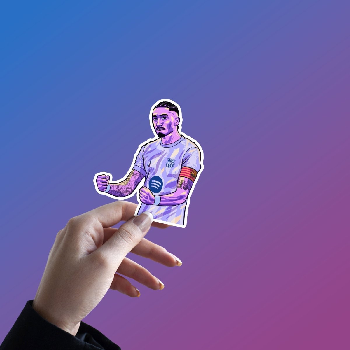 Raphinha STICKER - stickyfunk premium stickers