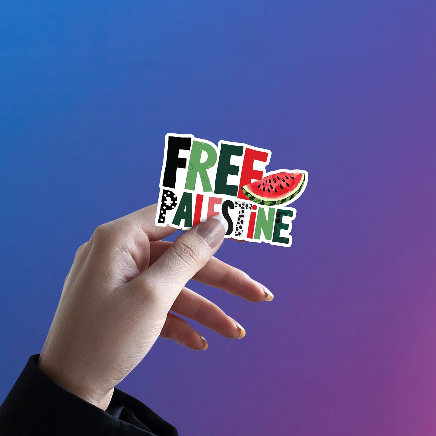 PALESTINE STICKER - 16