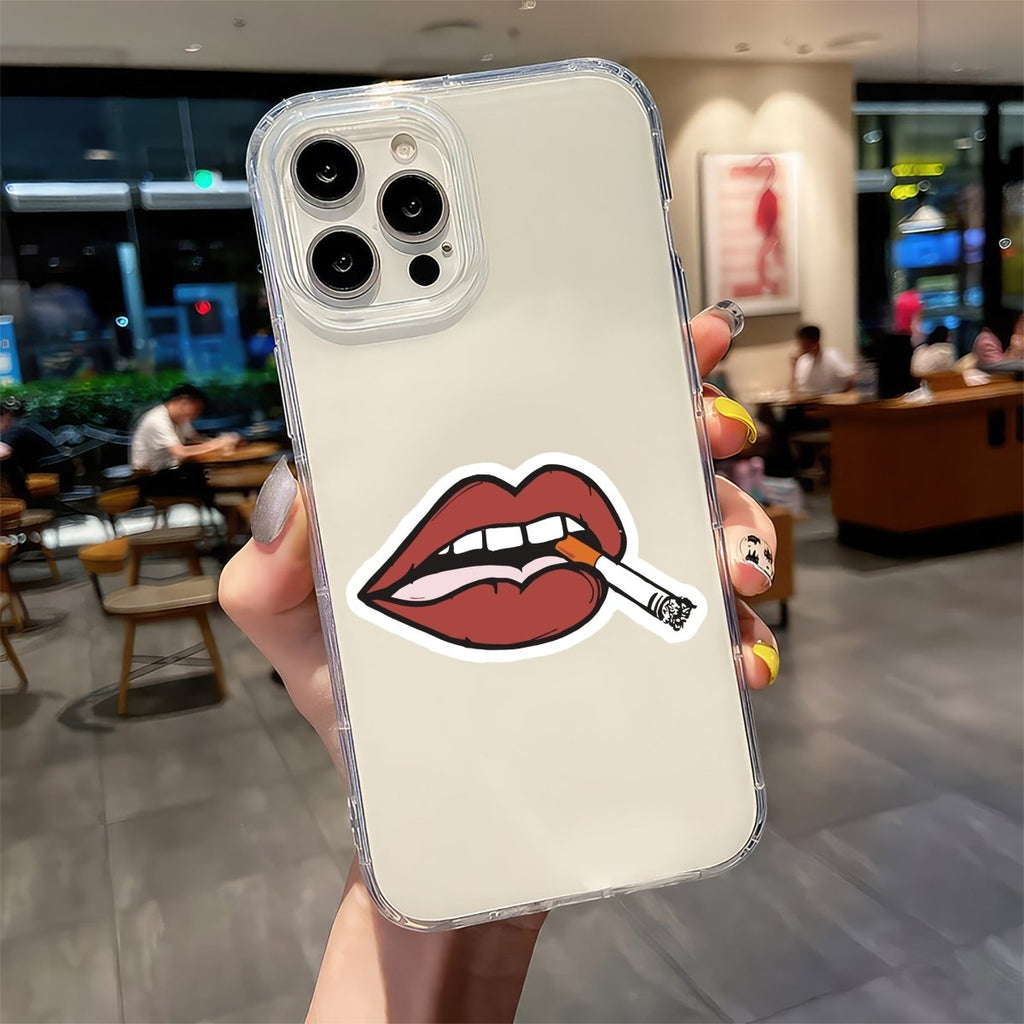 NICOTINE KISS AWARD STICKER - stickyfunk premium stickers