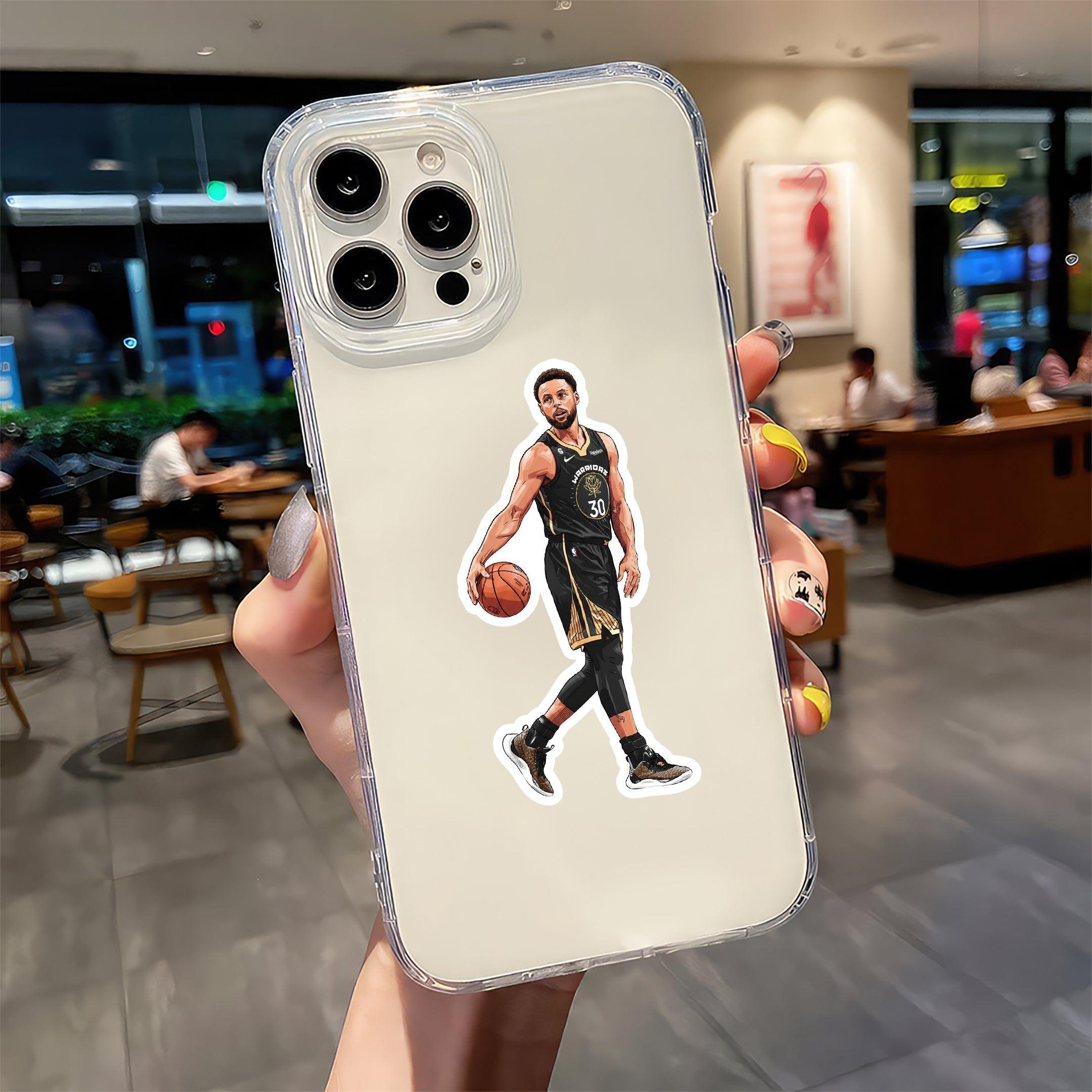 STEPHEN CURRY - NIGHT SHIFT SNIPER STICKER