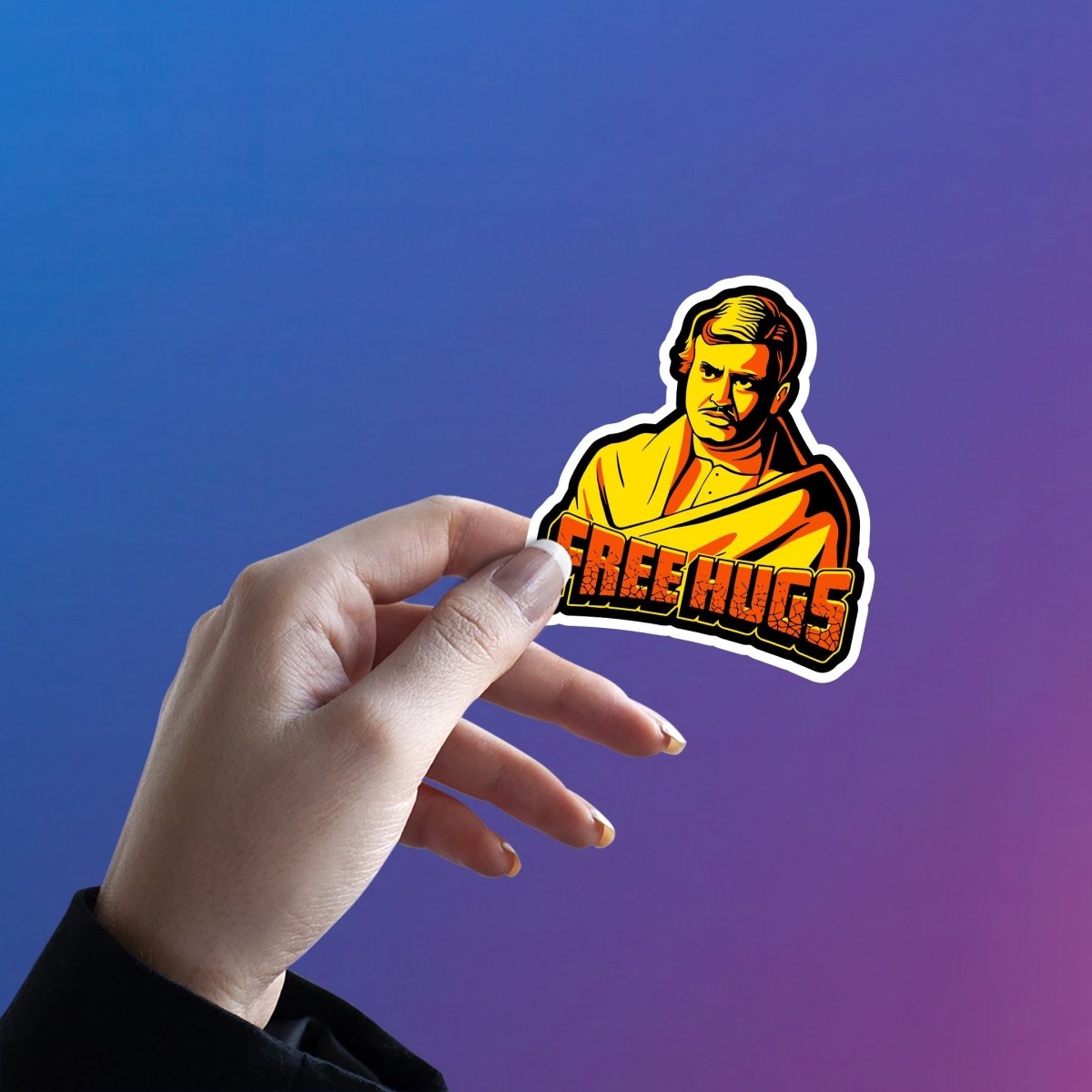 CULT OF CUDDLES STICKER - stickyfunk premium stickers