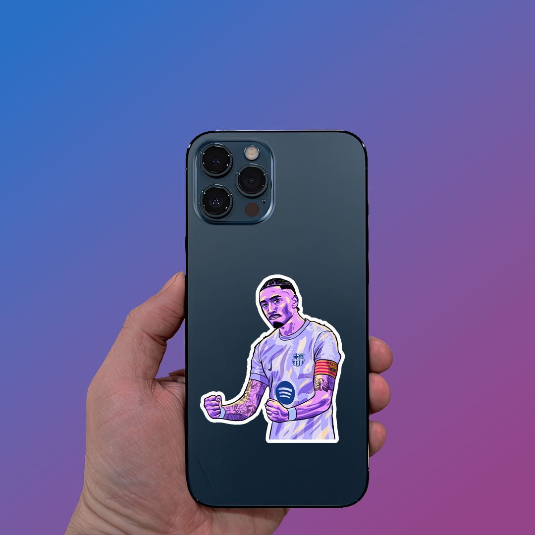 Camp Nou Samba – Raphinha Barça 11 Sticker