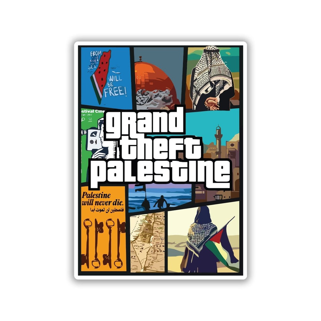 PALESTINE STICKER - 18 - stickyfunk premium stickers