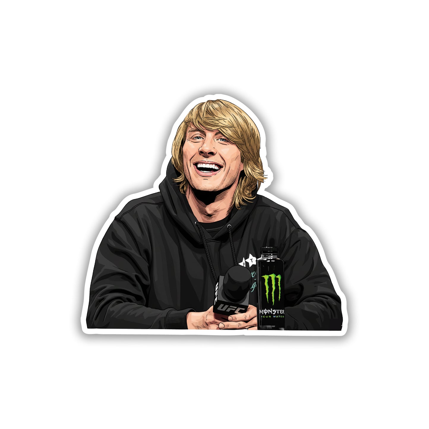 PADDY PIMBLETT - SCOUSE HYPE MACHINE STICKER