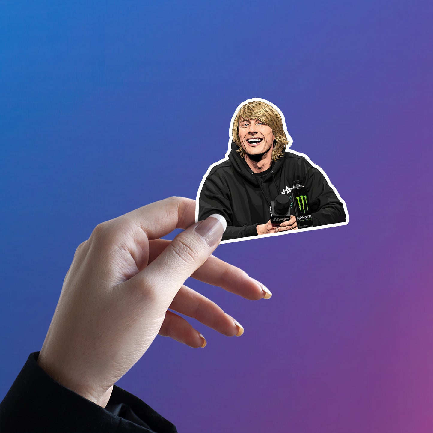 PADDY PIMBLETT - SCOUSE HYPE MACHINE STICKER