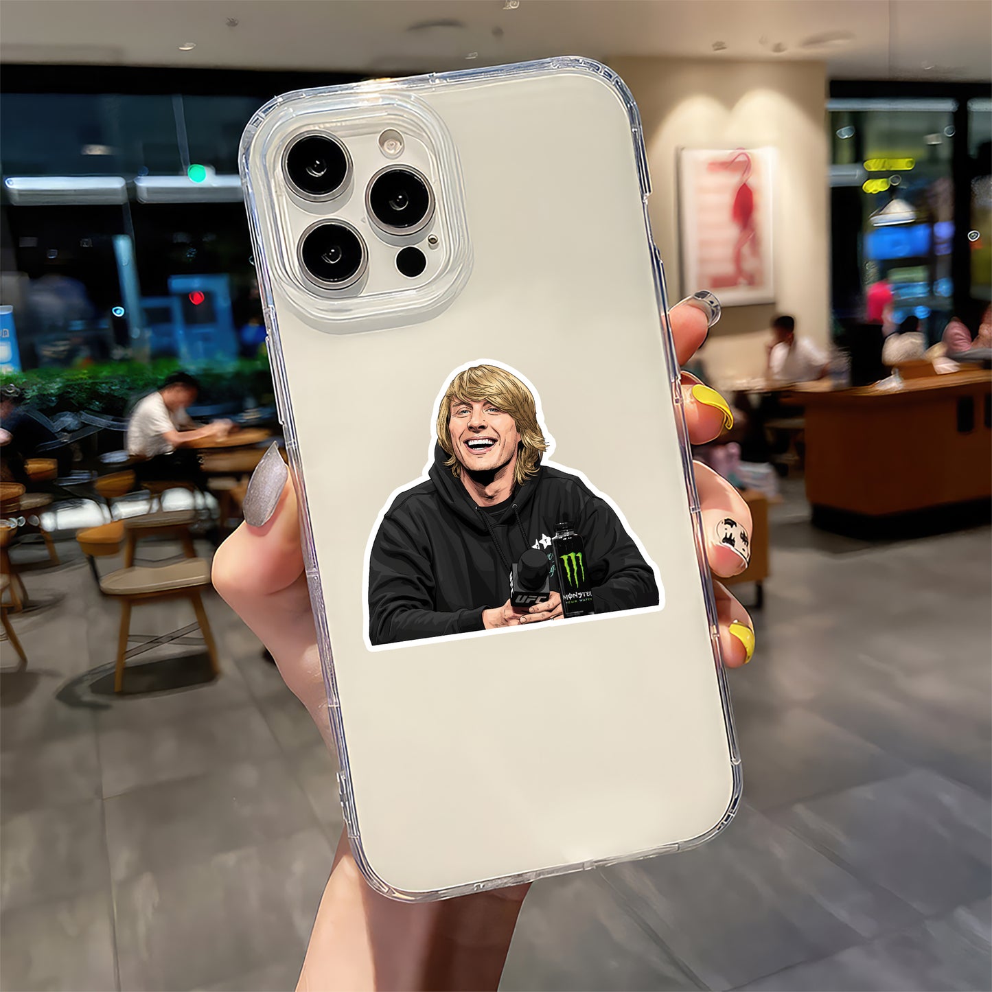 PADDY PIMBLETT - SCOUSE HYPE MACHINE STICKER