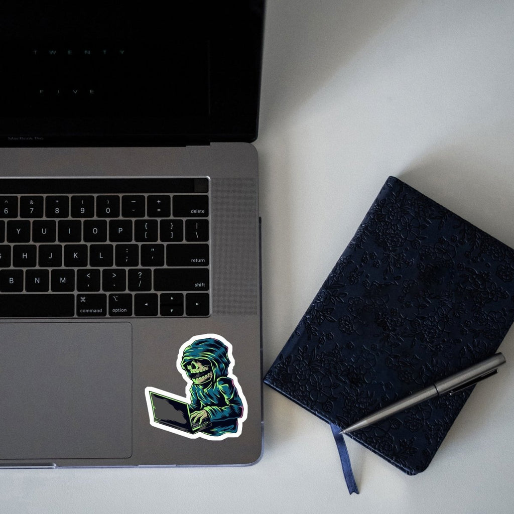 CODING TO THE BONE STICKER - stickyfunk premium stickers