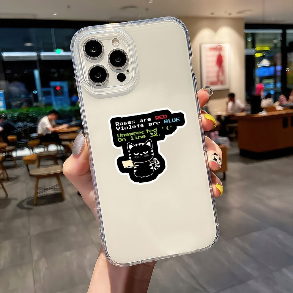 SYNTAX ERROR SONNET STICKER - stickyfunk premium stickers