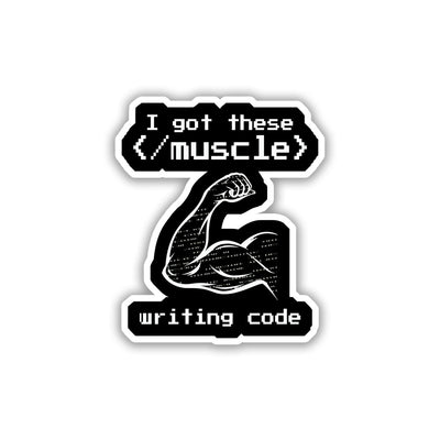 POWERED BY BINARY STICKER