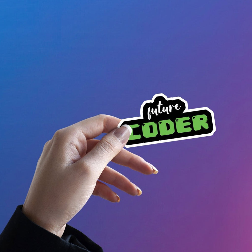 THE NEXT GEN CODER STICKER - stickyfunk premium stickers