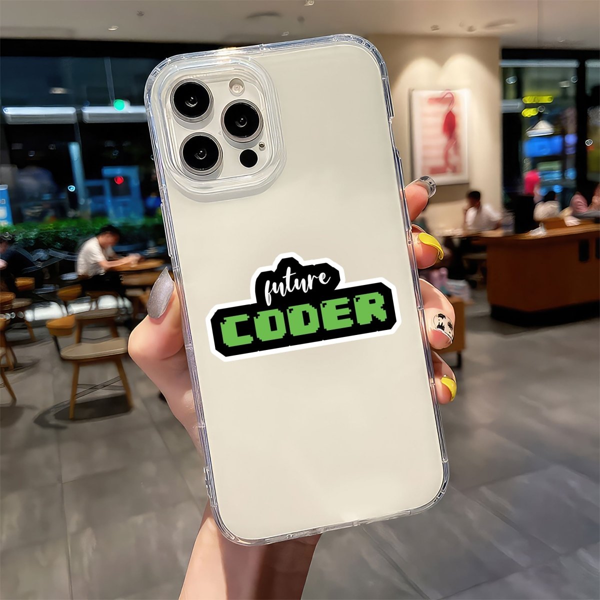 THE NEXT GEN CODER STICKER - stickyfunk premium stickers