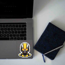 WASP HEAD STICKER