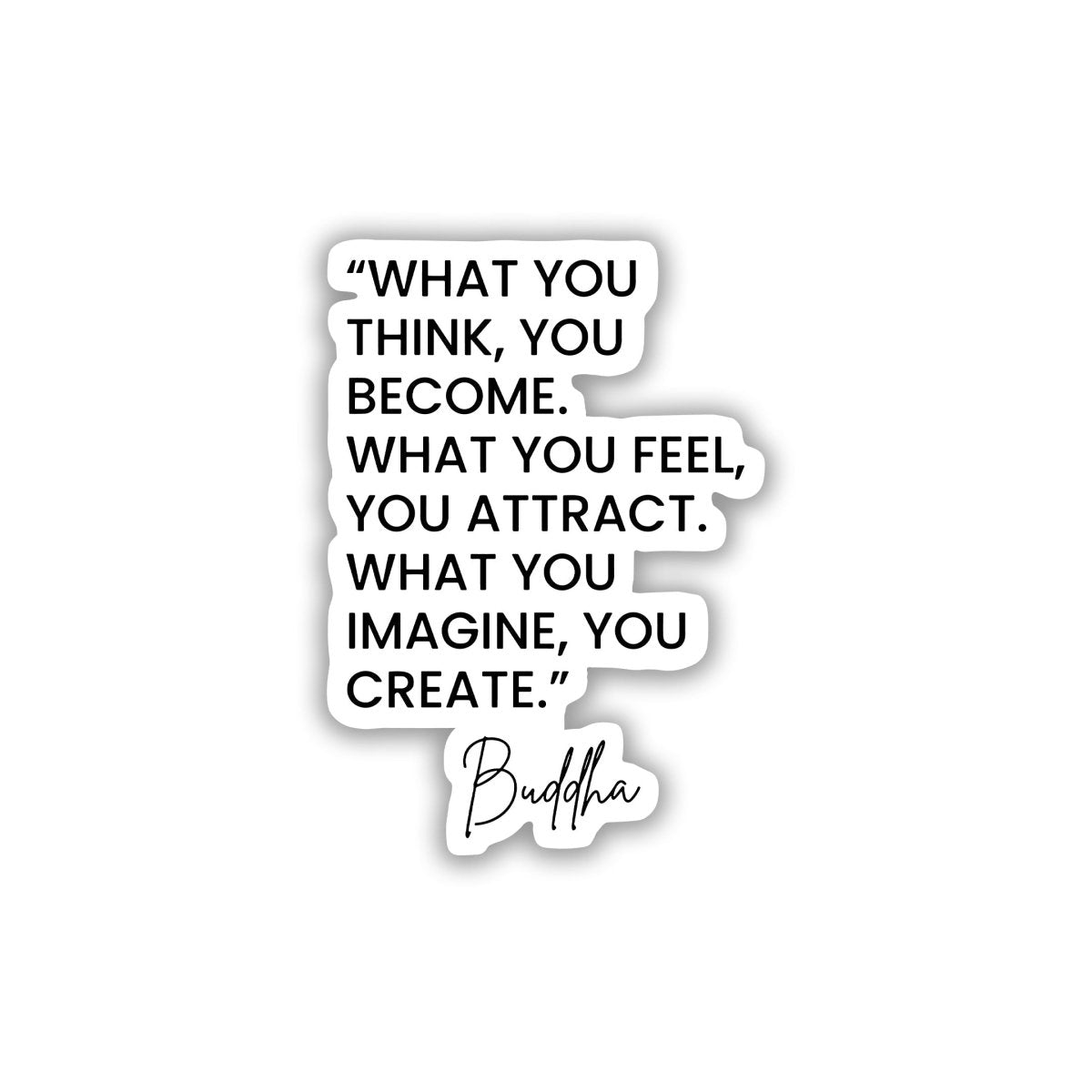 MANIFEST YOUR MINDSET STICKER - stickyfunk premium stickers