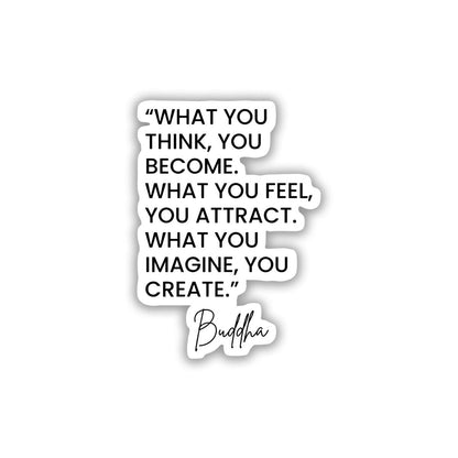 MANIFEST YOUR MINDSET STICKER - stickyfunk premium stickers