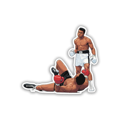 KNOCKOUT LEGACY - MUHAMMAD ALI STICKER
