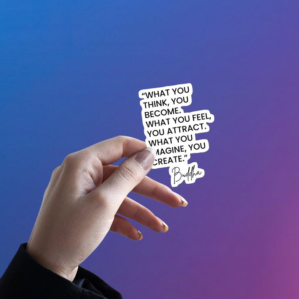 MANIFEST YOUR MINDSET STICKER - stickyfunk premium stickers