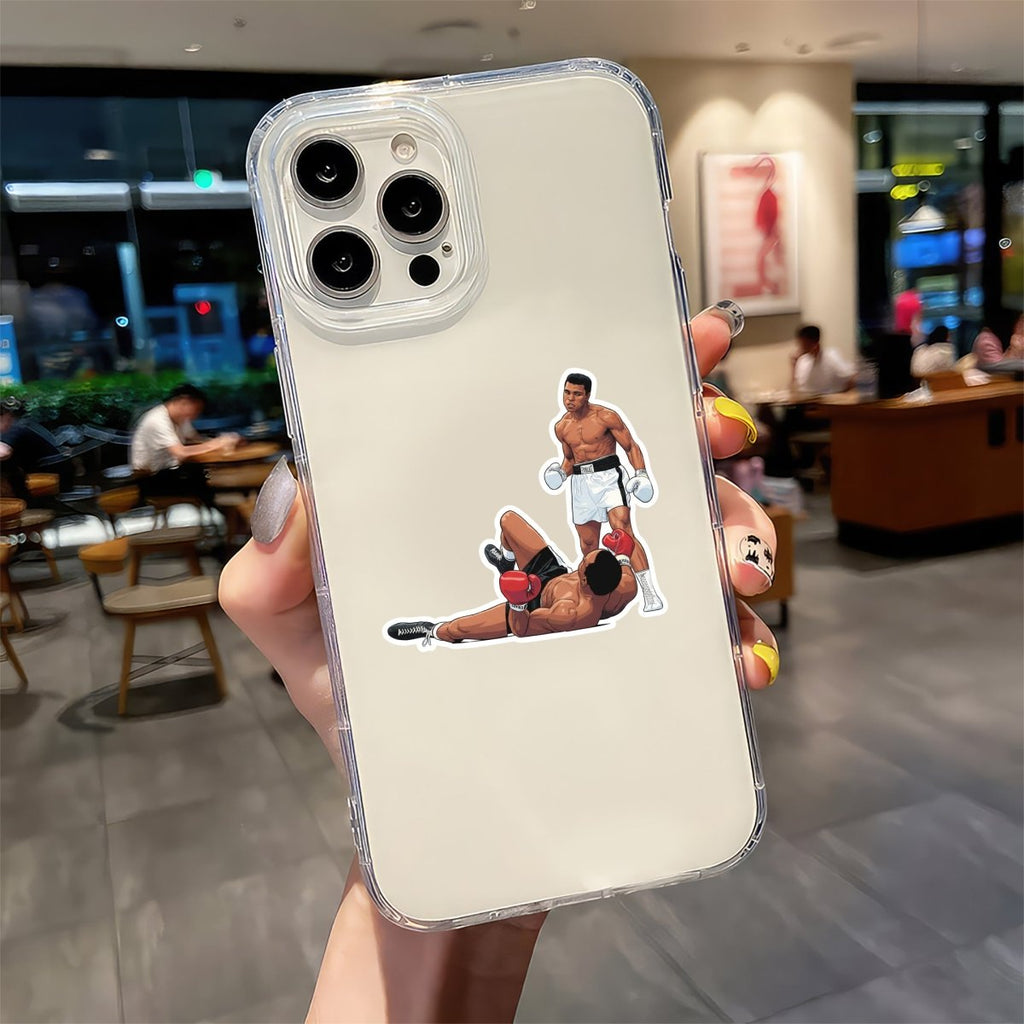 KNOCKOUT LEGACY - MUHAMMAD ALI STICKER - stickyfunk premium stickers