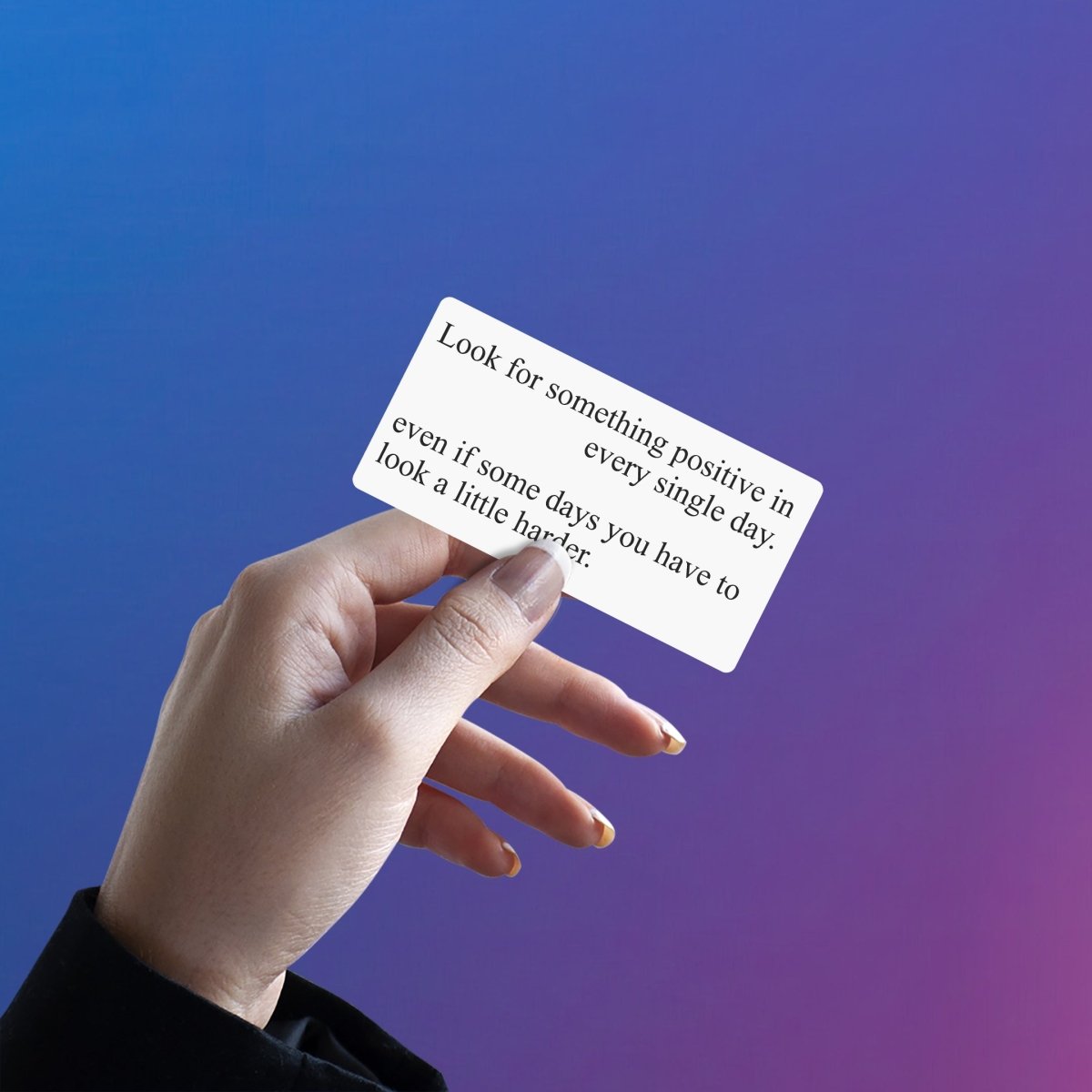 FIND YOUR POSITIVE STICKER