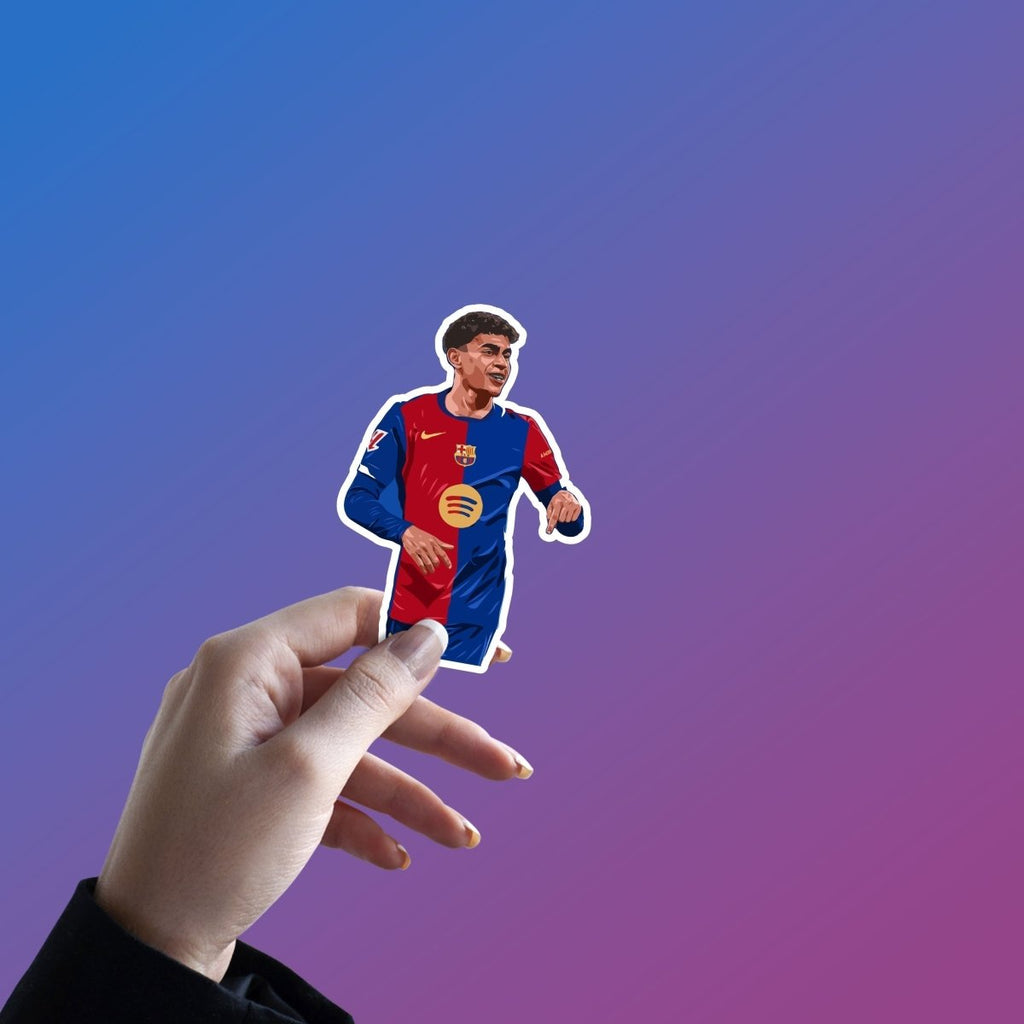 LAMINE YAMAL STICKER - 1 - stickyfunk premium stickers