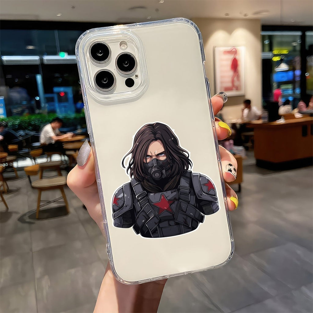 WINTER SOLDIER ART STICKER - stickyfunk premium stickers