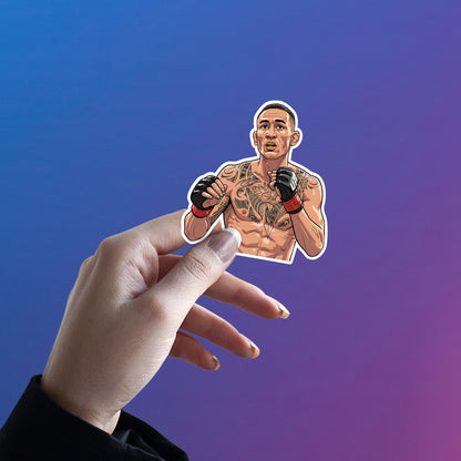 TRIBAL STANCE - MAX HOLLOWAY STICKER