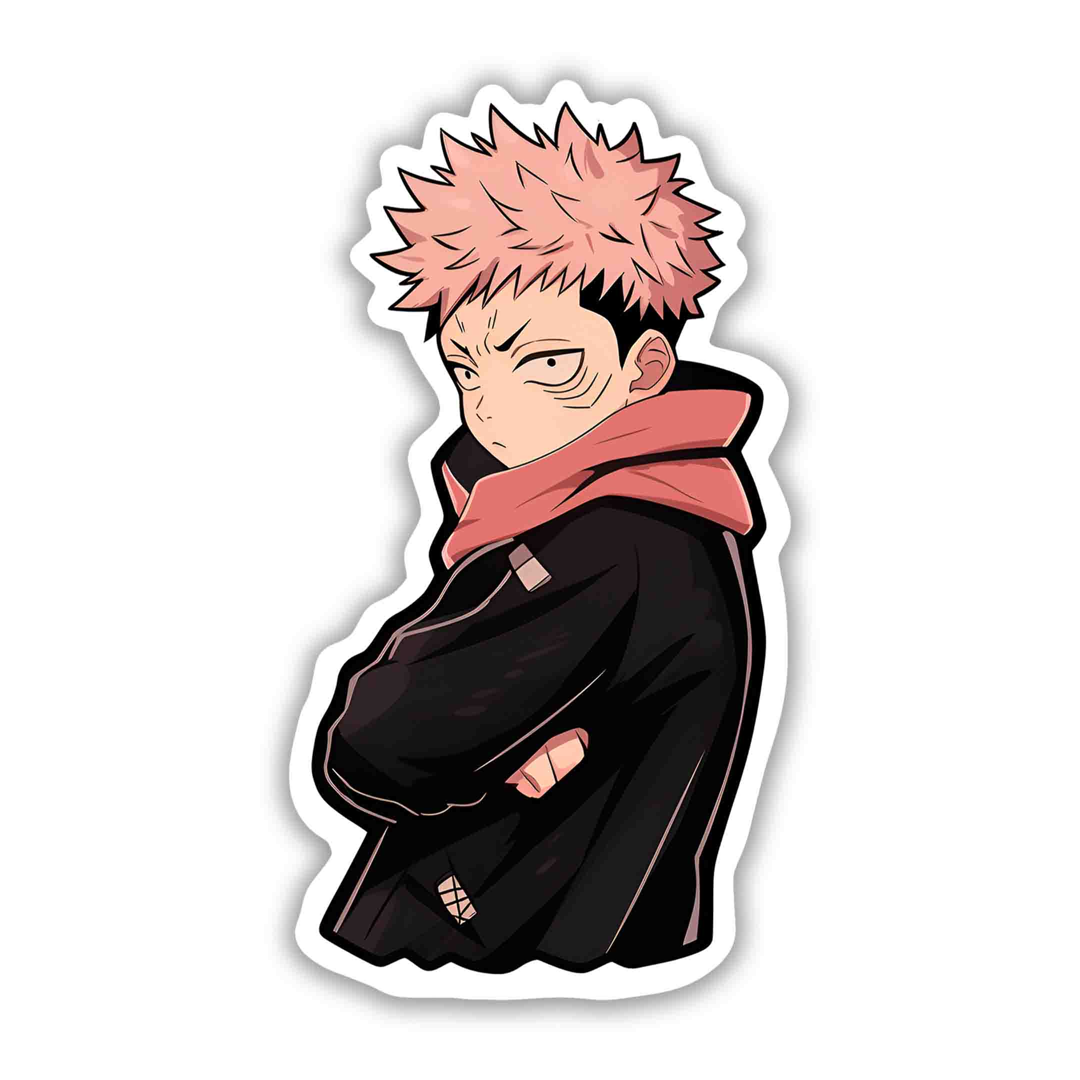 JUJUTSU KAISEN SAD SUKUNA STICKER - stickyfunk premium stickers