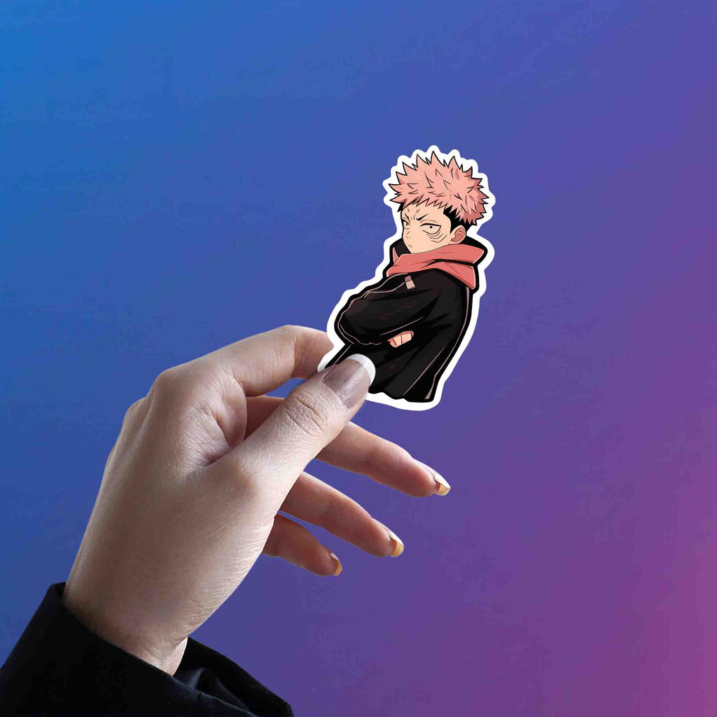JUJUTSU KAISEN SAD SUKUNA STICKER - stickyfunk premium stickers