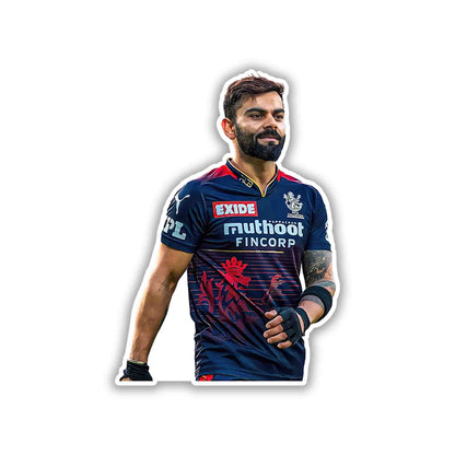 VIRAT KOHLI STICKER - 6 - stickyfunk premium stickers