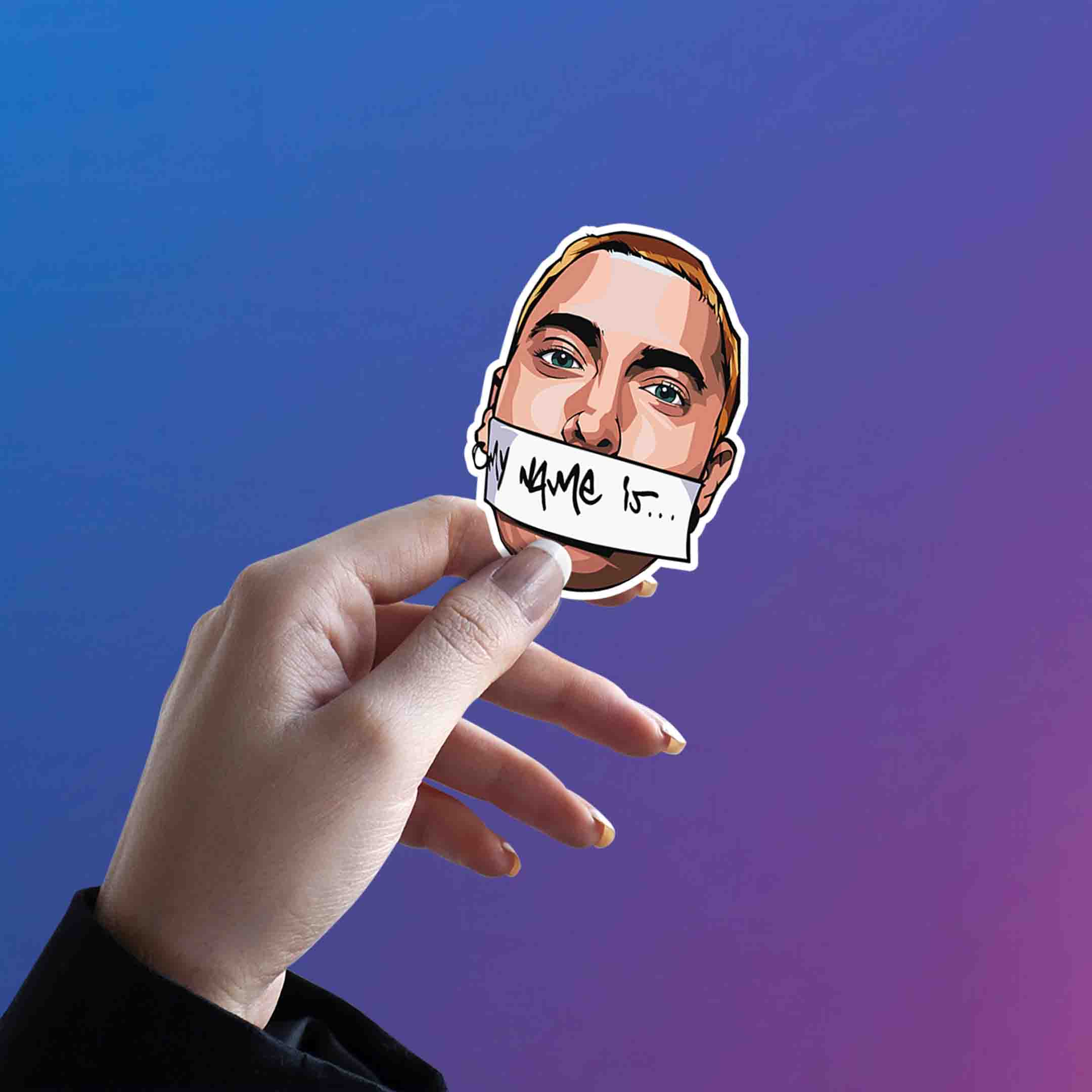 EMINEM - 4 - stickyfunk premium stickers
