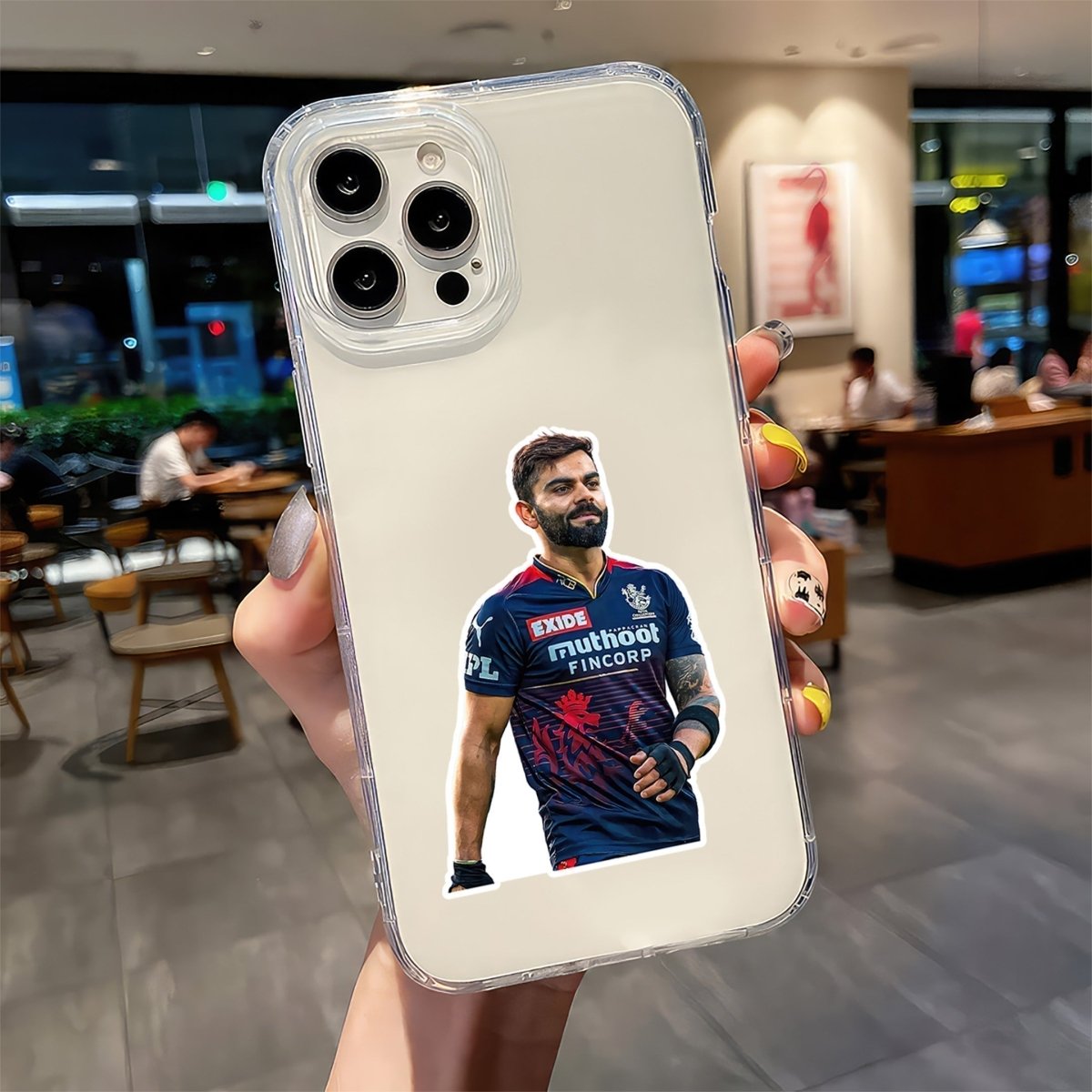 VIRAT KOHLI STICKER - 6 - stickyfunk premium stickers